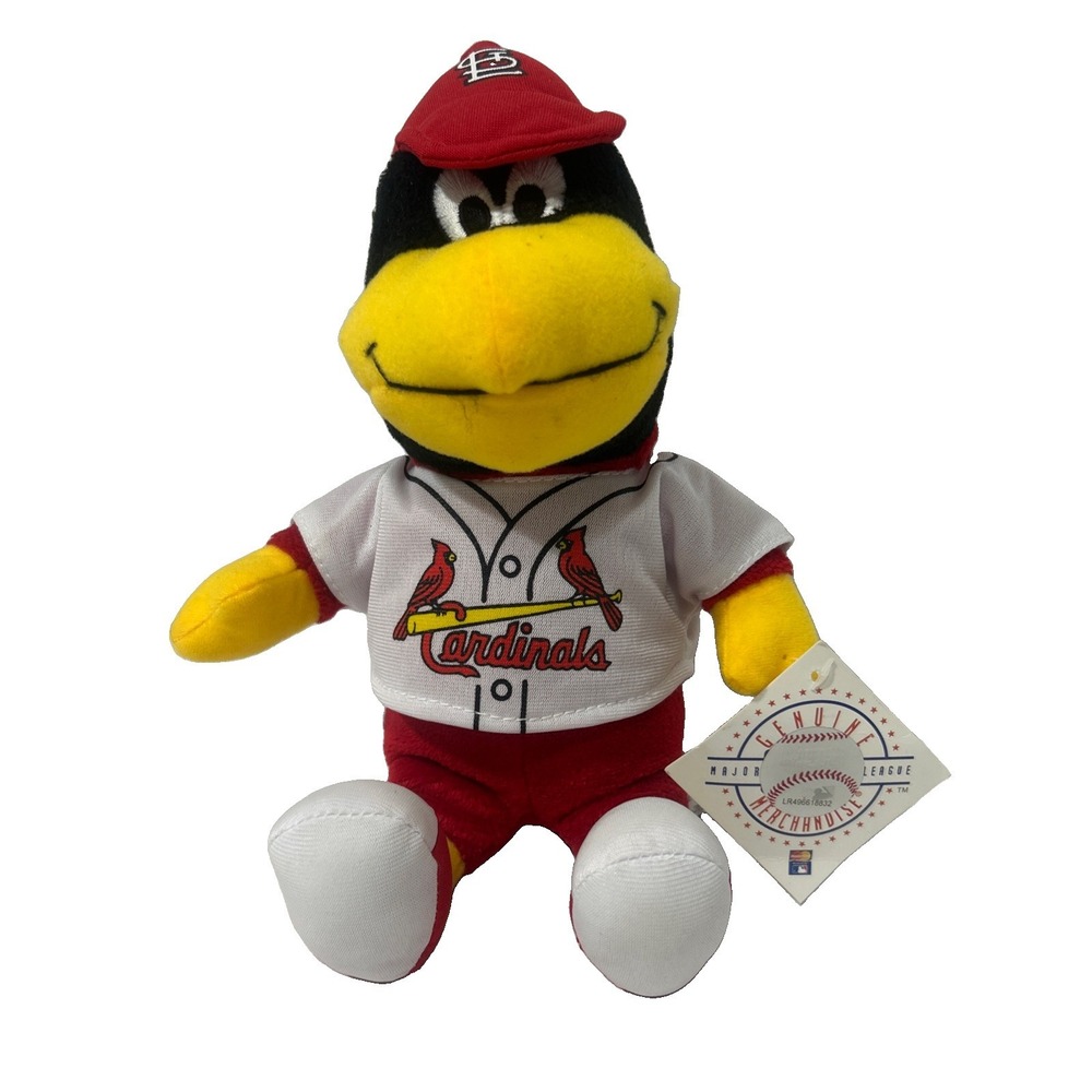 Twins Enterprise St. Louis CARDINALS Mascot 11" Fred Bird Plush MLB Baseball